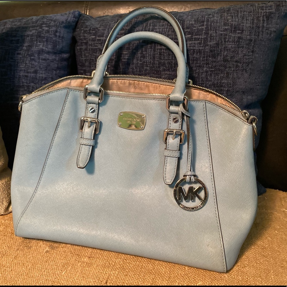Michael Kors Baby Blue purse